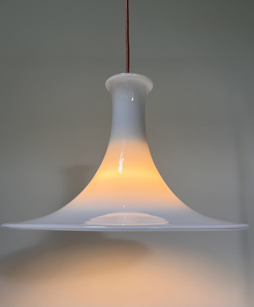 Suspension Holmegaard Mandarin de Michael Bang, Danemark, années 1980