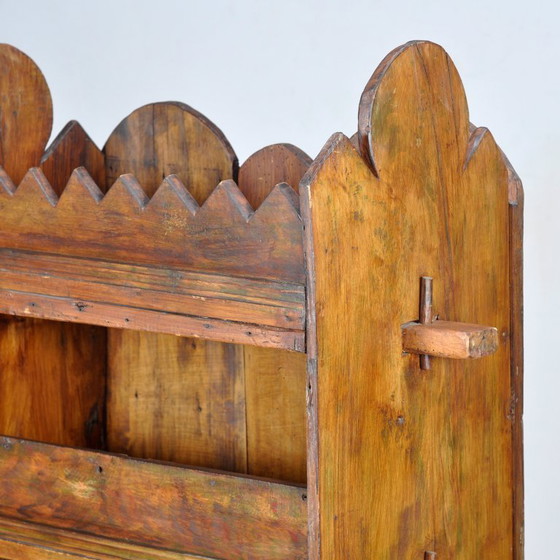 Image 1 of Mueble Wabi Sabi de haya, hacia 1800