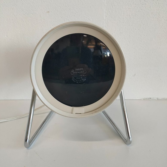 Philips Infraphil Kl7500 Jahre '46-'65, Tischlampen, Metall, Kunststoff, Creme, Vintage (Foto 2 von 15)