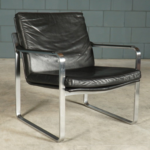 Vintage Leather Design Armchair - Walter Knoll - 1960s