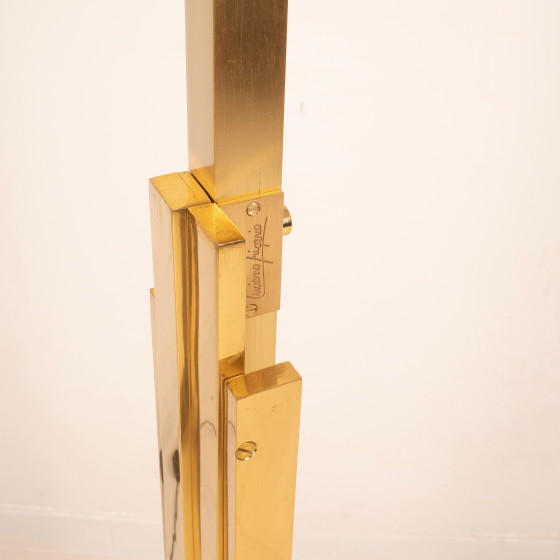Luciano Frigerio Lámpara de pie escultórica Gaetano de latón, Italia 1960 – Lámparas de pie, Brass (photo 17 of 24)