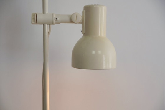 Witte Vintage Metalen Vloerlamp Ikea – Vloerlampen, Plastic (photo 7 of 7)