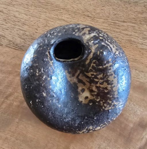 JAAN MOBACH Vase aus Kieselstein. VINTAGE, 1960ER JAHRE