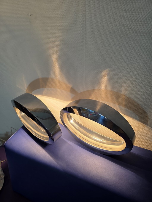 Juego de lámparas de mesa de diseño Philips-Massive Berio