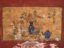 Credenza antica dipinta in legno di pino, Shanxi, circa 1930, Credenze con vetrina, Ferro, Altro, Dorato (foto 40 di 40)