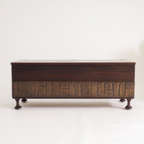 Image 1 of Italian Brutalist Chest by SANTAMBROGIO & DE BERTI