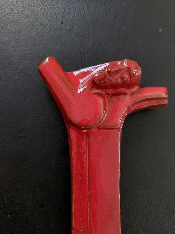 Image 1 of Sanchez Belgium ceramic vintage crucifix