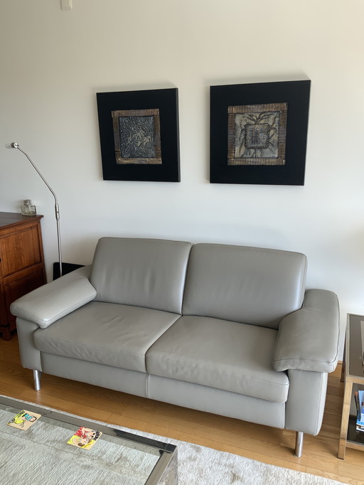Musterring leather sofa set 2-seater and 2.5-seater