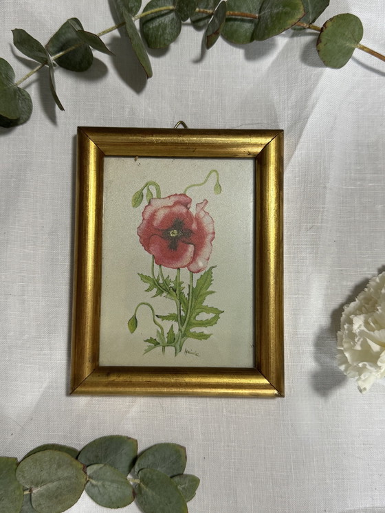 Image 1 of Gouden klaprooslijst