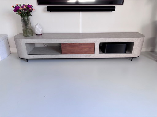 Designer TV cabinet - Camber model Expertly custom made by Boxworx.