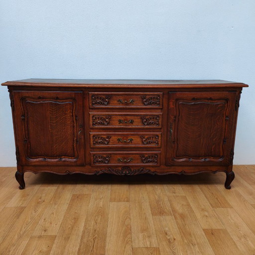 Meuble mural, buffet, commode, chiffonnier de style Louis XV vintage