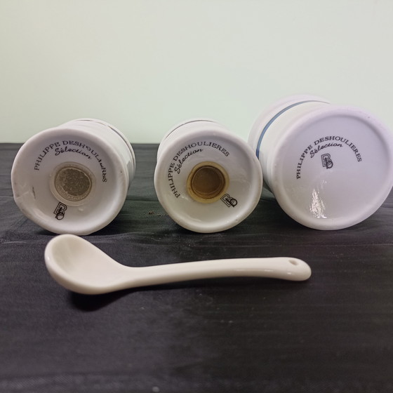 Image 1 of Service exclusif 3 pièces en porcelaine – Philippe Deshoulières (Limoges)