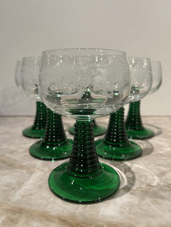 Image 1 of 6 verres à vin Luminarc Roemer