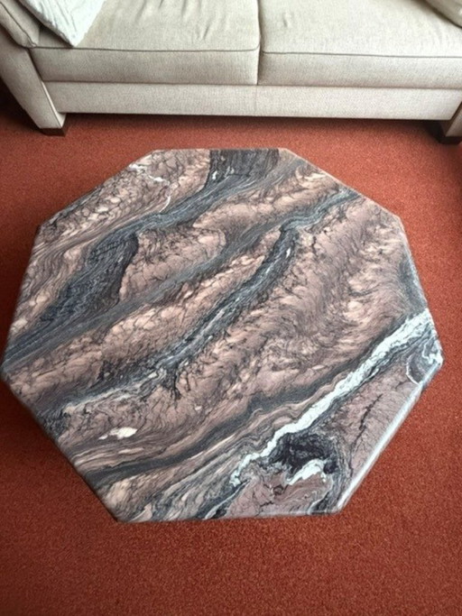 Vintage marble coffee table - Italian design