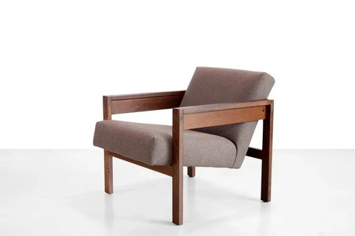 Hein Stolle für 't Spectrum Wenge-Holzsessel Modell SZ25 / SZ80 – fauteuils, Wood, Mid Century Modern (photo 2 of 10)