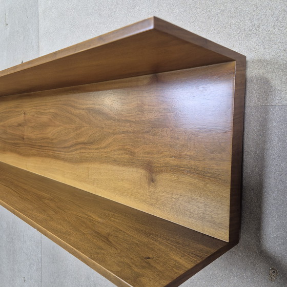 Image 1 of Wilhelm Renz, Walter Wirz vintage wall shelf bookshelf 60's