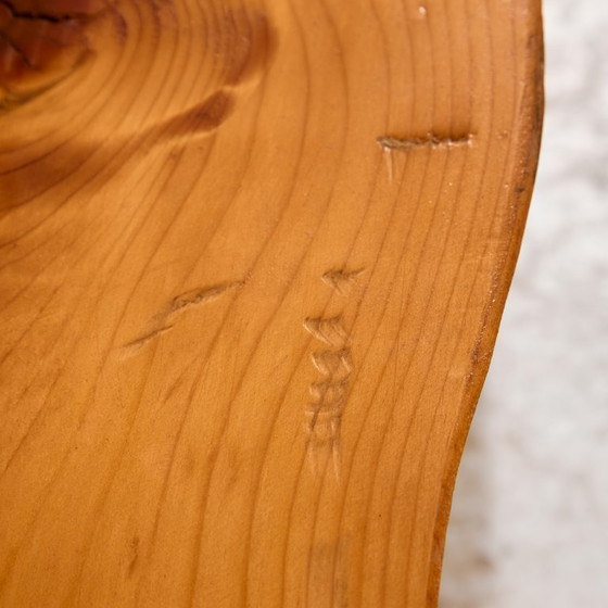 Image 1 of MK11294 Brutalistisch grenen bankje