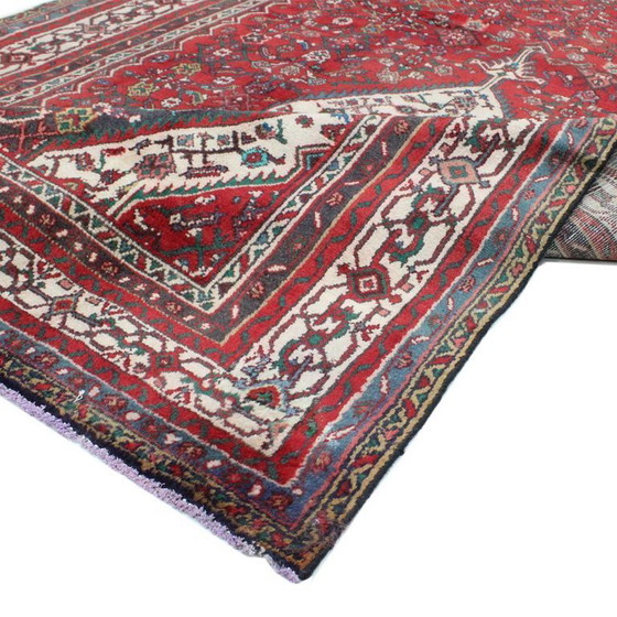 Image 1 of Handgeknoopt Perzisch tapijt Hamadan Patina 305x188