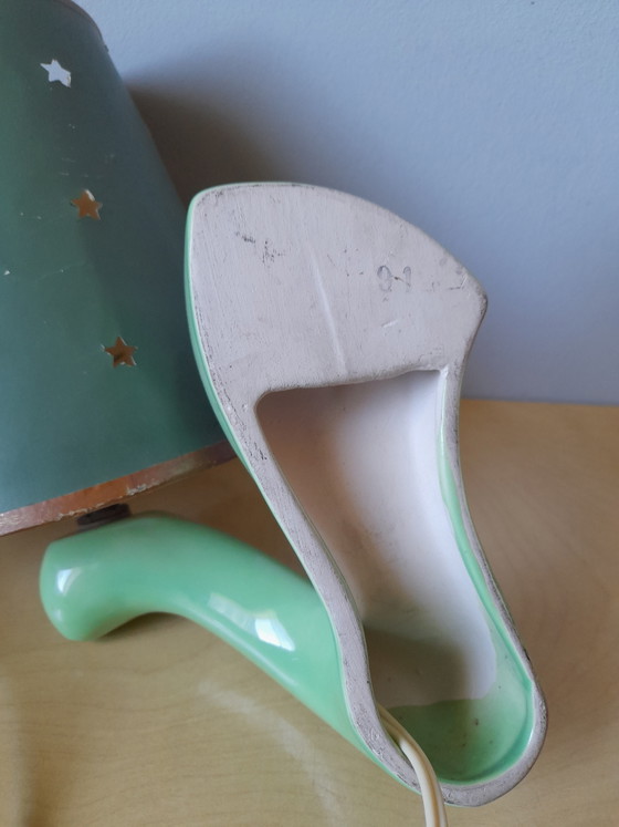 Image 1 of 1950s ceramic wall sconce