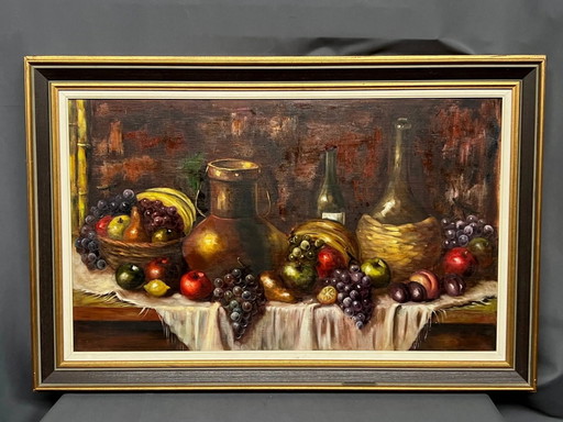 Still life with fruits. – schilderijen tekeningen, Canvas (photo 2 of 7)