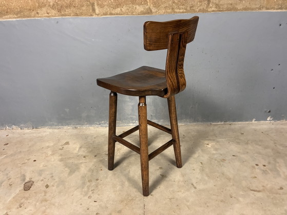 Brutalist 5 Lage Barkrukken ‘T-Back’ – Wood (photo 15 of 15)