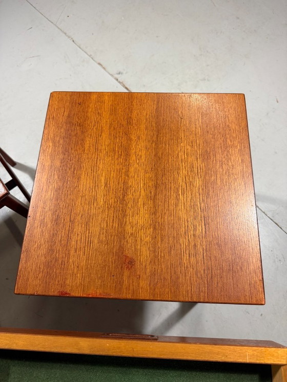 Image 1 of Tables gigognes en teck Skaraborgs Möbelindustri, Suède 1960