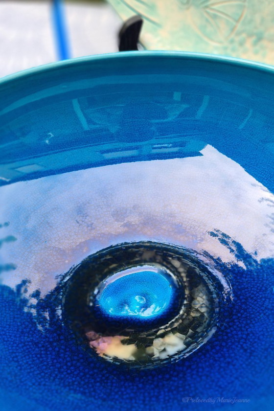 Image 1 of 1x Carl-Harry Stalhåne per Rörstrand, bellissima ciotola smaltata all'uovo blu