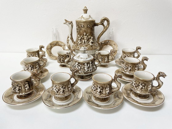Image 1 of R. Capodimonte (M.A.S.) - Servizio da caffè per 10 persone