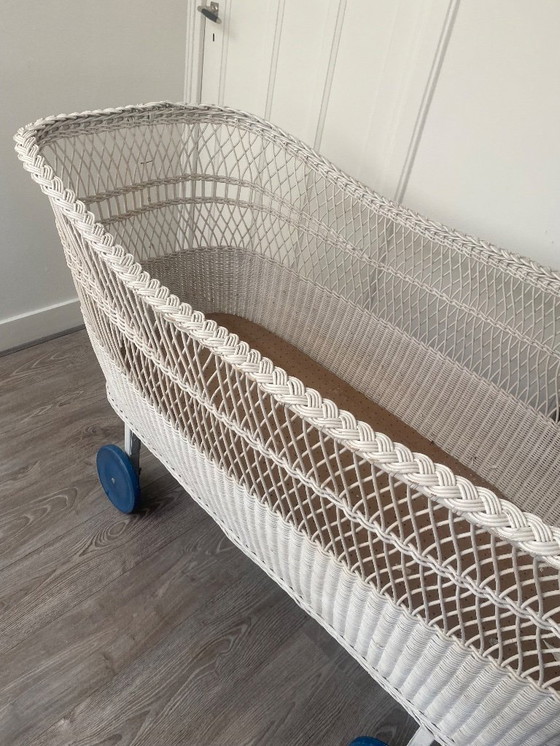 Image 1 of Culla/lettino in rattan