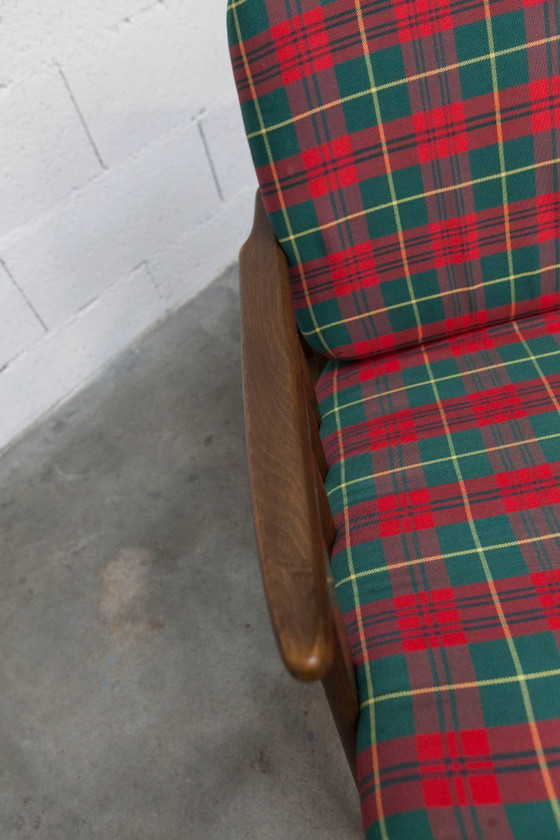 Image 1 of Scottish teak Scandinavian armchair, demountable