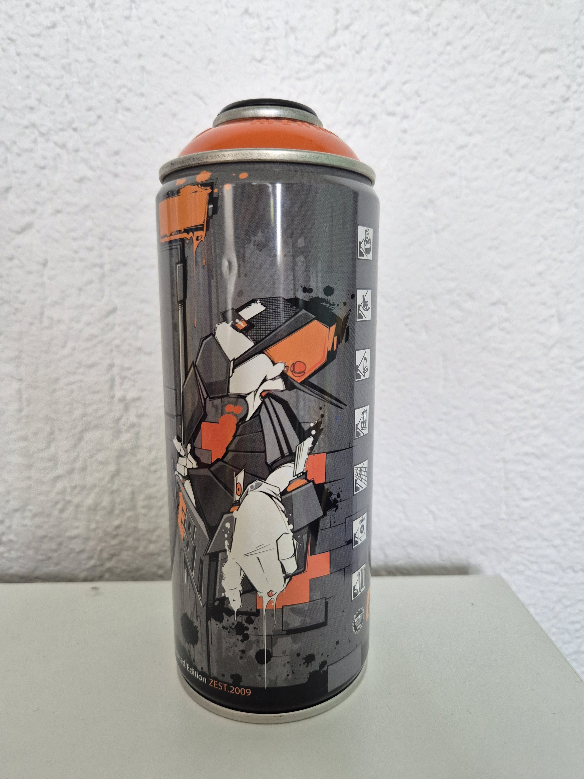 MTN ZEST 2009 Limited Edition – Graffiti Art Collectible Spraycan