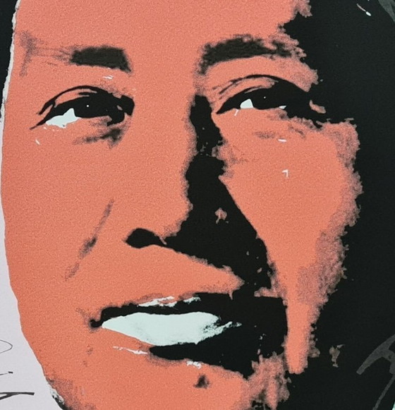 Image 1 of D'après Andy Warhol, Mao Zedong, années 1980, lithographie