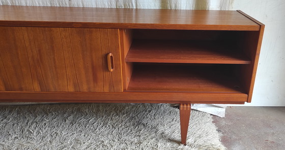 Image 1 of Dressoir van teakhout in Scandinavische stijl - Arnø meubels - jaren 1950/60