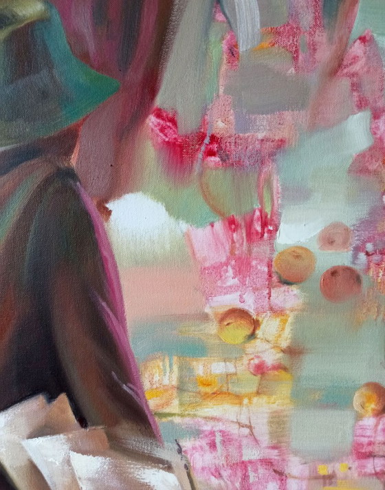 Original Oil Painting Abstract Figurative Girl Painter – Paintings & Drawings, Canvas (photo 5 of 10)