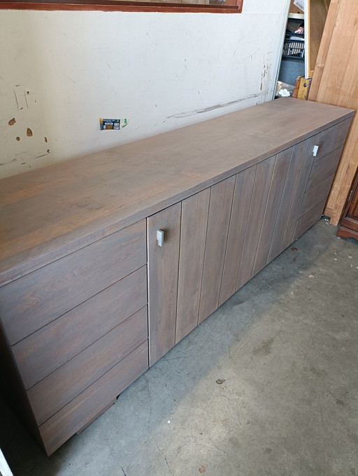 Teak wooden sideboard