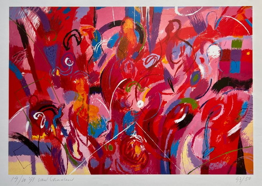 Zeefdruk Frans van Straalen