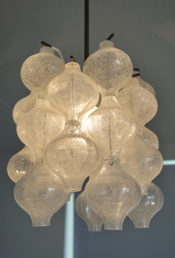 Image 1 of  Vintage Tulipan kroonluchter van JT Kalmar voor Franken Kalmar KG. 1960s
