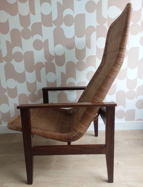 Image 1 of Tabouret de salon vintage Dirk van Sliedregt modèle 733