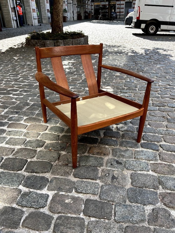 Image 1 of Coppia di poltrone, di Grete Jalk, per France & Son, Danimarca, anni '60