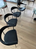 4* Fasem P40 vintage design eetkamerstoelen