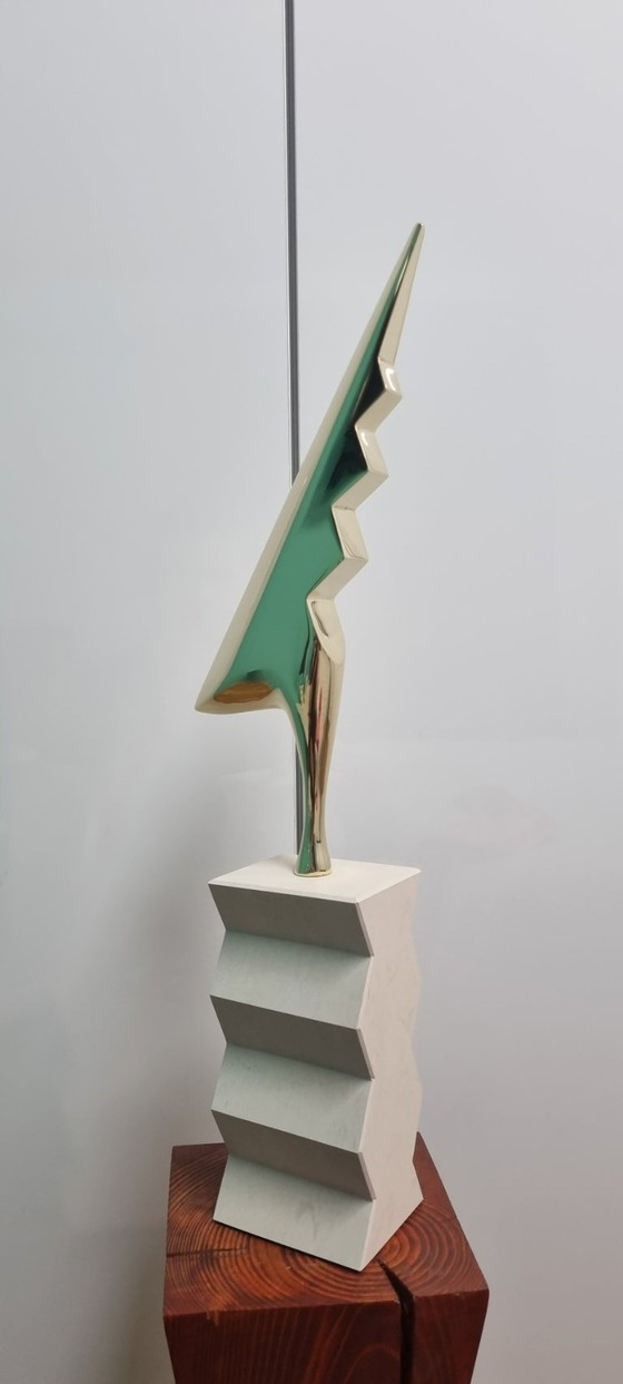 Image 1 of Die von Brancusi inspirierte Hahnenskulptur