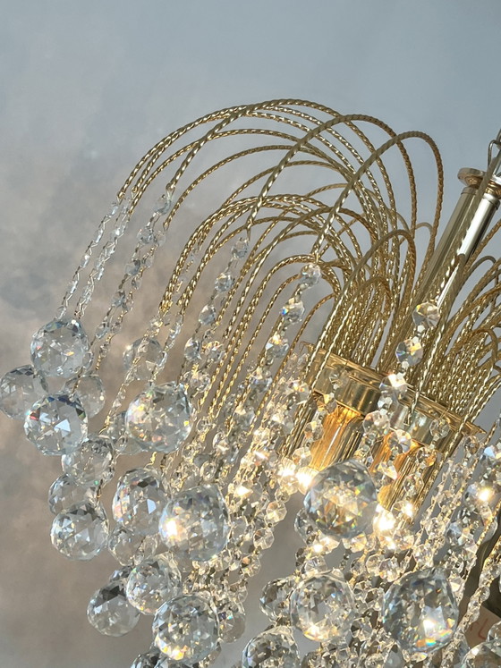 Image 1 of Lampadario vintage SWAROVSKI STRASS di taglia XL