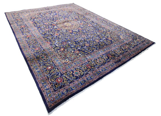 Image 1 of Tapis persan original noué à la main Kashmar Fin 378 X 293 cm Top condition