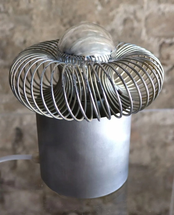 Image 1 of Andréa Lazzari - Spring Lamp - Morosini Italy - 1960.