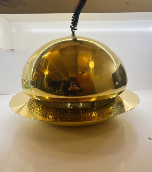 Flos – Nictea – Tobia & Afra Scarpa – Pendelleuchte – Messing – Italienisches Design 1962