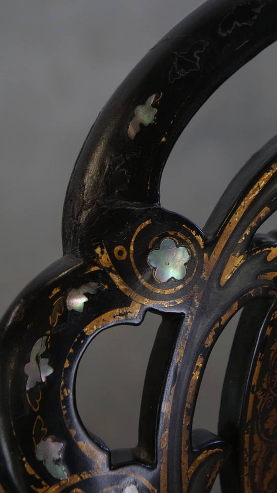 Image 1 of 2 x Mother of Pearl Chair