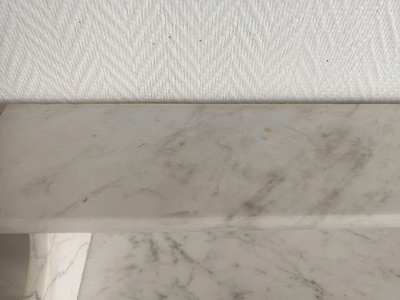 Image 1 of Country house dressing table in wood and marble