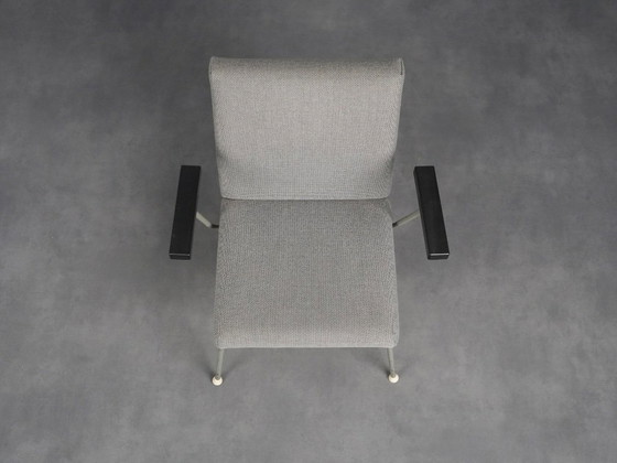 Twee fauteuils model 1401 van Wim Rietveld voor Gispen, Nederland, jaren 1950. – Metal (photo 7 of 10)