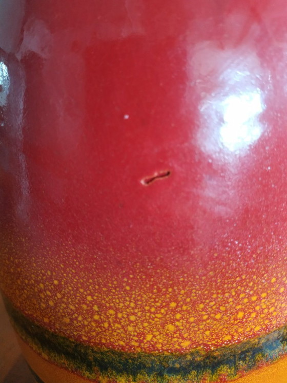 Image 1 of Vintage Tall Ceramic Flower Vase