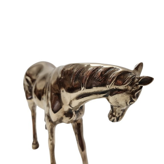 Image 1 of Vintage Messing Paard